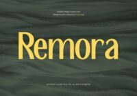 Remora Font - Featured Image