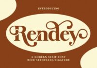 Rendey Font - Featured Image