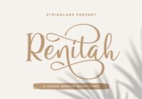 Renitah Font - Featured Image