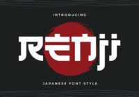 Renji Font - Featured Image