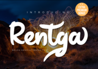 Rentga Font - Featured Image