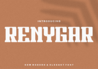Renygar Font - Featured Image