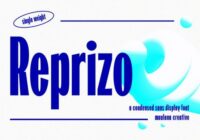 Reprizo Font - Featured Image