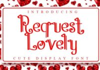Request Lovely Font - Featured Image