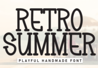 Rerto Summer Font - Featured Image