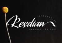 Resdian Font - Featured Image