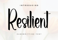 Resilient Font - Featured Image