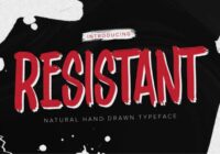 Resistant Font - Featured Image