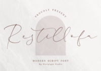 Restillofa Font - Featured Image