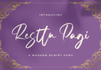 Resttu Pagi Font - Featured Image