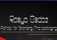 Resya Esdaz Font - Featured Image