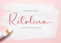 Retalina Font - Featured Image
