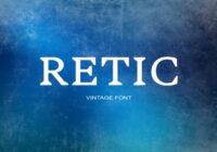 Retic Font - Featured Image