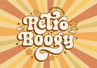 Retro Boogy Font - Featured Image