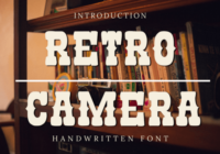 Retro Camera Font - Featured Image
