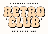 Retro Club Font - Featured Image