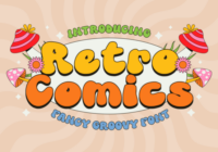 Retro Comics Font - Featured Image