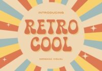 Retro Cool Font - Featured Image