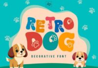 Retro Dog Font - Featured Image