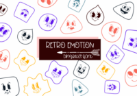 Retro Emotion Font - Featured Image