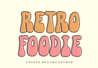 Retro Foodie Font - Featured Image