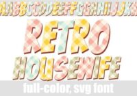 Retro Housewife Font - Featured Image