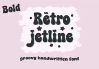 Retro Jetline Bold Font - Featured Image