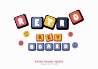 Retro Keyboard Font - Featured Image
