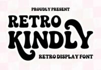 Retro Kindly Font - Featured Image