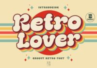 Retro Lover Font - Featured Image