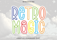 Retro Magic Font - Featured Image