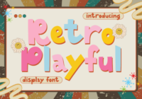Retro Playful Font - Featured Image