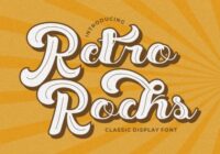 Retro Rocks Font - Featured Image