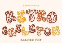 Retro Skeleton Font - Featured Image