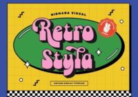 Retro Styla Font - Featured Image