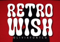 Retro Wish Font - Featured Image