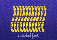 Retrogroove Font - Featured Image