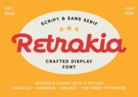 Retrokia Font - Featured Image