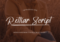Rettiar Script Font Font - Featured Image