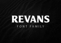 Revans Font - Featured Image