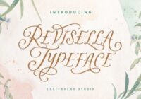 Revisella Font - Featured Image