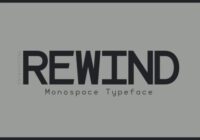 Rewind Font - Featured Image