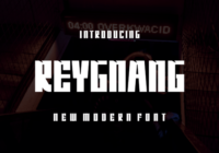 Reygnang Font - Featured Image