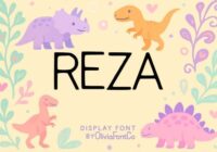 Reza Font - Featured Image