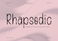 Rhapsodic Font - Featured Image