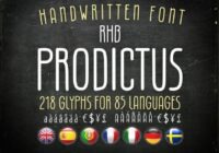 Rhb Prodictus Font - Featured Image