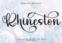 Rhineston Font - Featured Image