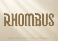 Rhombus Font - Featured Image