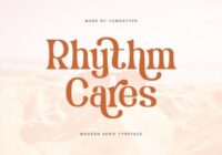 Rhythm Cares Font - Featured Image