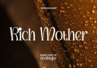 Rich Mother Font - Featured Image